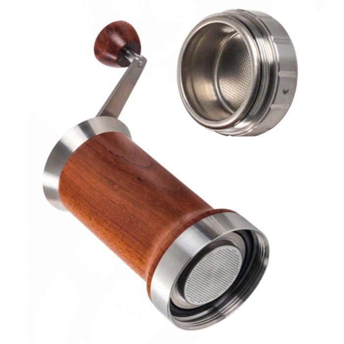 Cafetera Espresso Manual ARAM + Soporte Acero