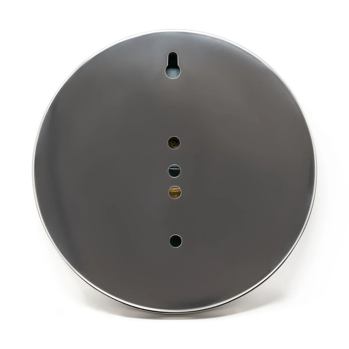 Fischer Sauna Termómetro + higrómetro, acero inoxidable (versión EE. UU. °F)