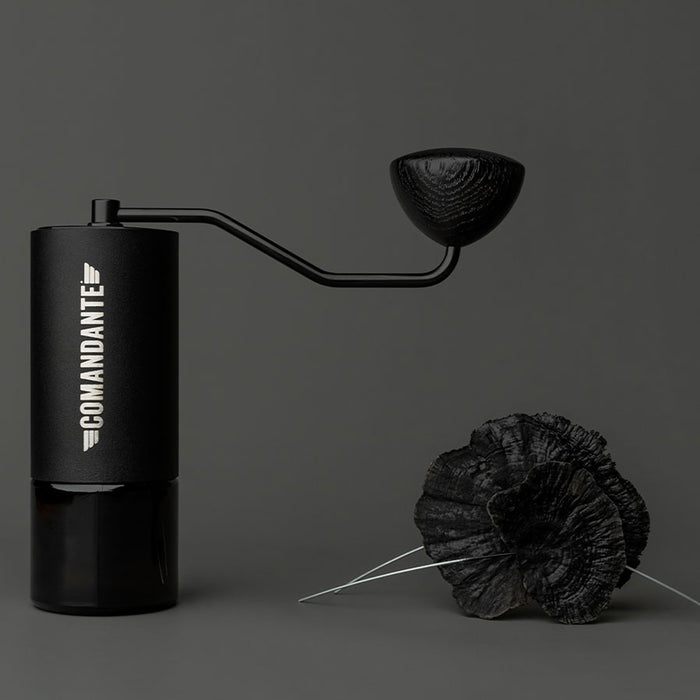 コマンダンテ XL または XXL クランク "BIG JOE" 木製ノブ付き