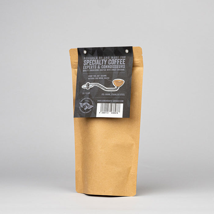 コマンダンテ XL または XXL クランク "BIG JOE" 木製ノブ付き