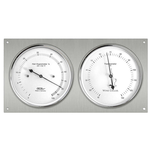 Fischer Wine Cellar Hygrometer & Thermometer 240 mm / 9.4" - 140.01F (English, °F)