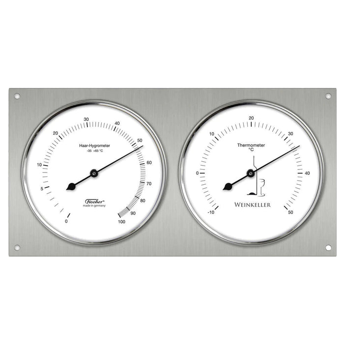 Fischer Wine Cellar Hygrometer & Thermometer 240 mm / 9.4" - 140.01 (German, °C)