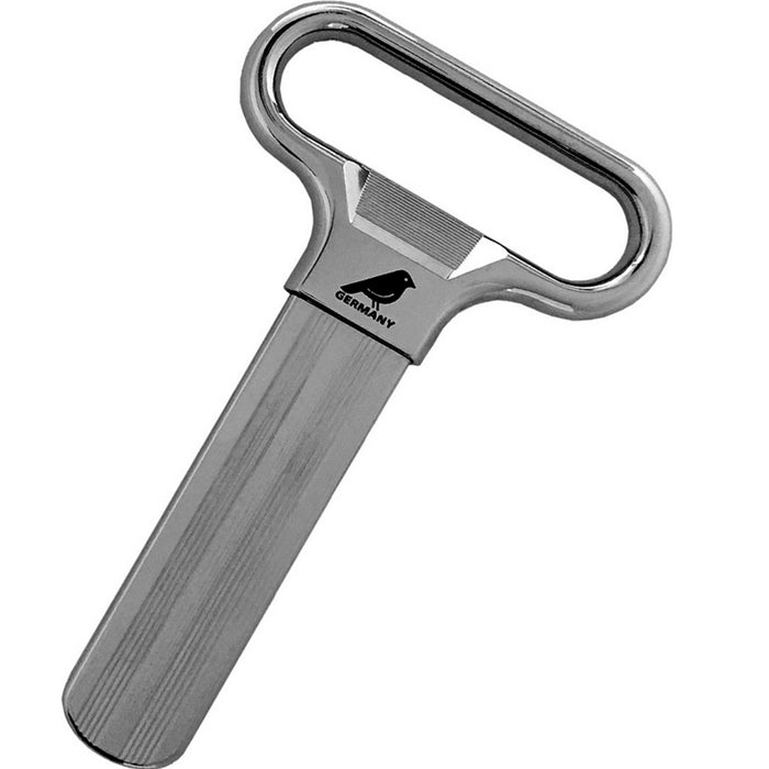 Goldspatz Bottle Opener and Corker OH-HA Chrome-plated