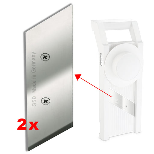 2 x Replacement Knifes for GSD Universal Mandolin Slicer - #90-005