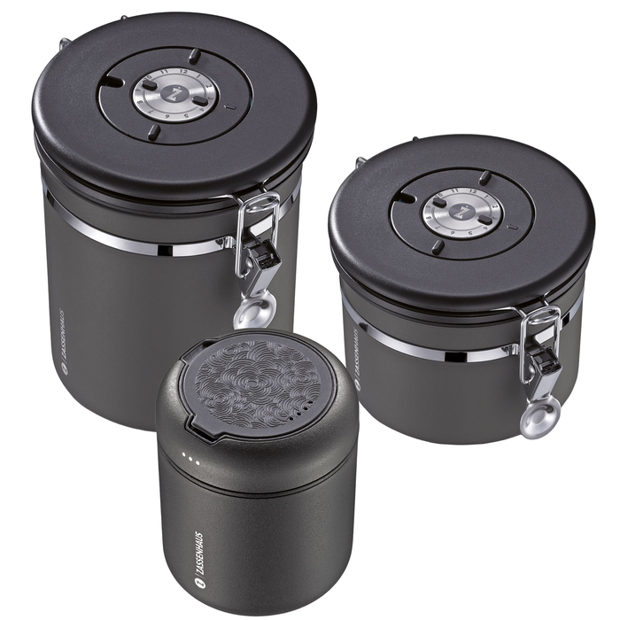 Zassenhaus AROMA Coffee Storage Canister Airtight with Valve