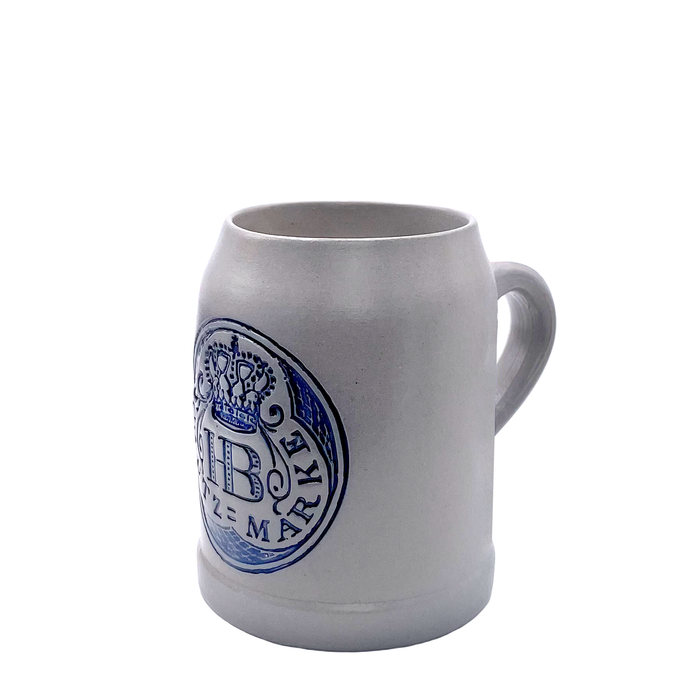 Original Hofbräuhaus München Beer Stein "Keferloher" Salt Glaze – 0.5L (16.91 fl oz) - No. 1000481