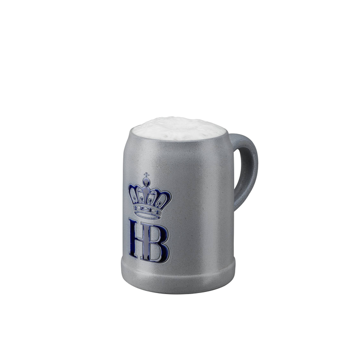 Original Hofbräuhaus München Beer Stein "Salt Glaze"