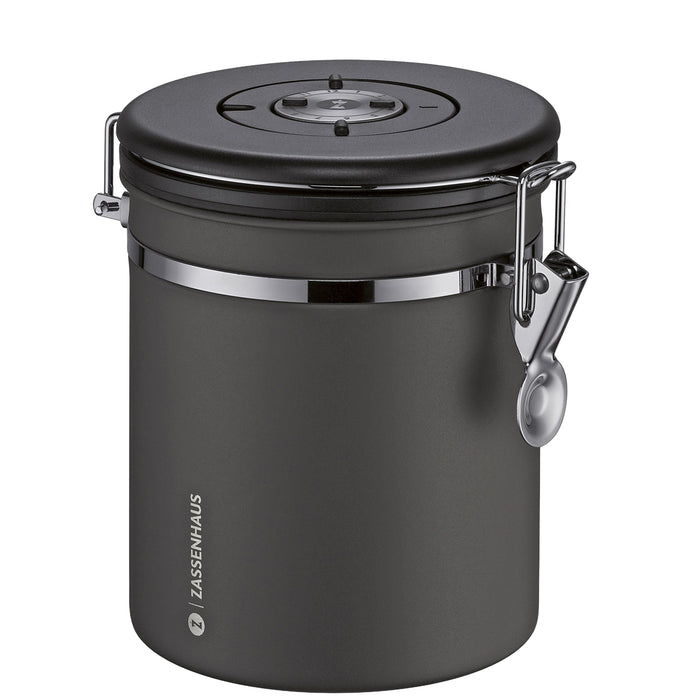 Zassenhaus AROMA Coffee Storage Canister Airtight with Valve