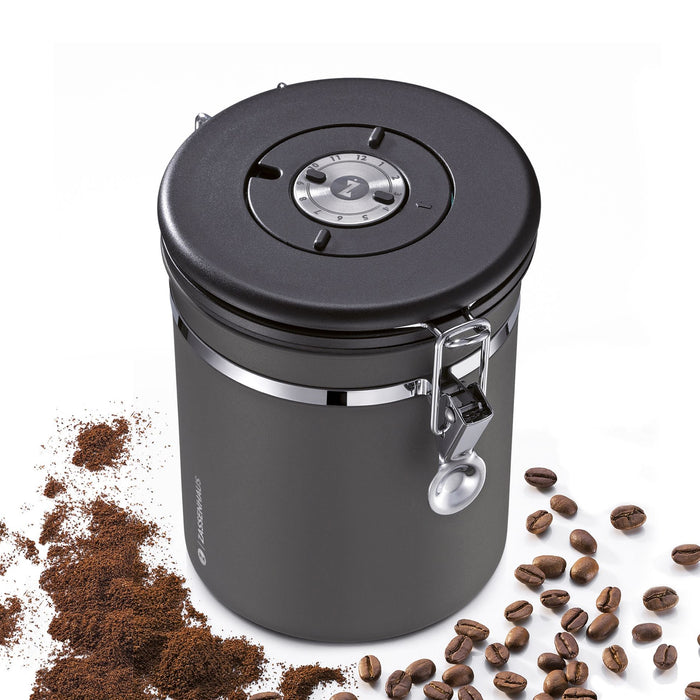 Zassenhaus AROMA Coffee Storage Canister Airtight with Valve
