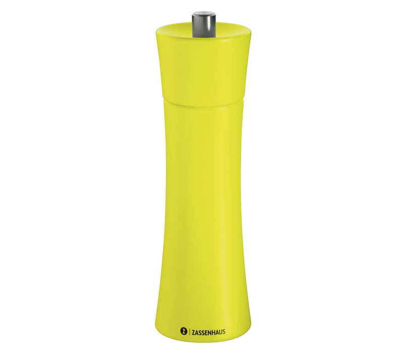 Zassenhaus Pepper / Salt Mill FRANKFURT Neon, 18 cm / 7.1"