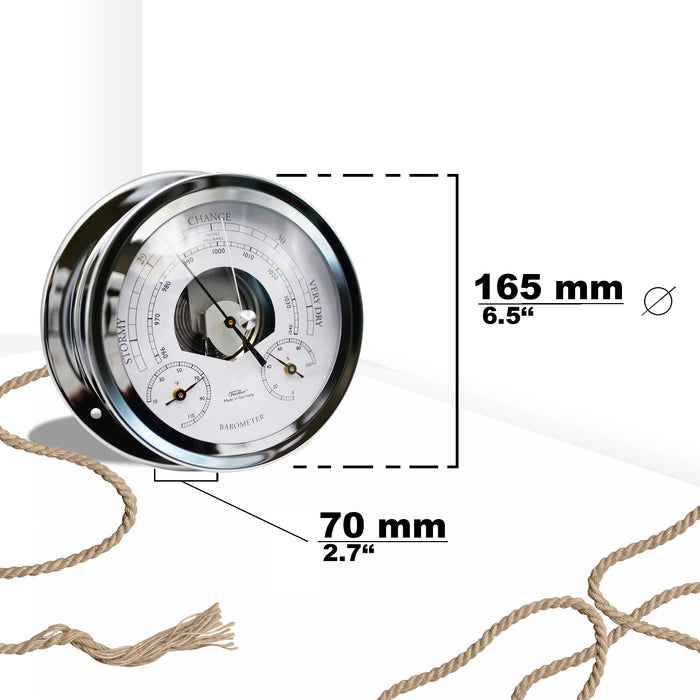 Fischer Maritime Weather Station 165 mm / 6.5" - US Version °F