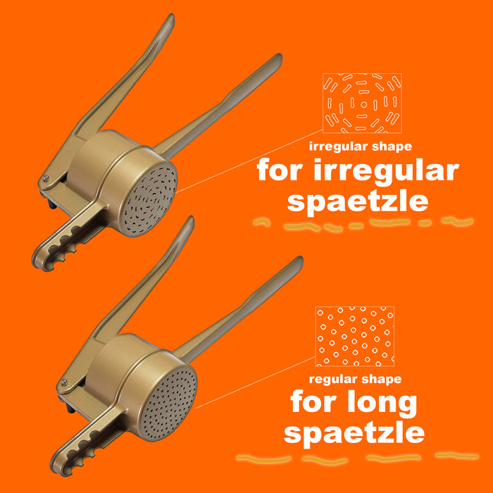 Goldspatz Spaetzle Press - Dishwasher safe