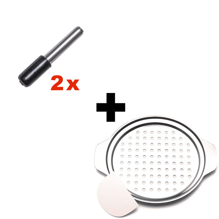 2 x Pin for Spaetzle Press Westmark or Goldspatz (Spare Part)