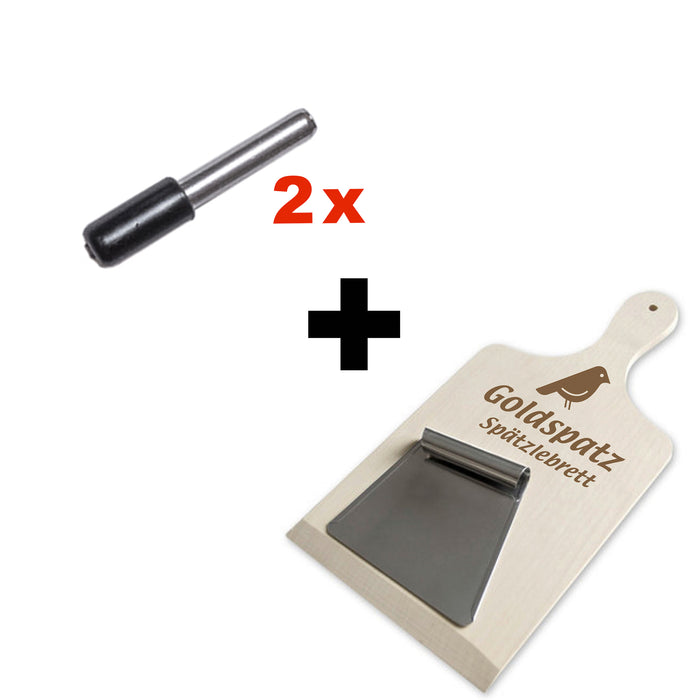 2 x Pin for Spaetzle Press Westmark or Goldspatz (Spare Part)