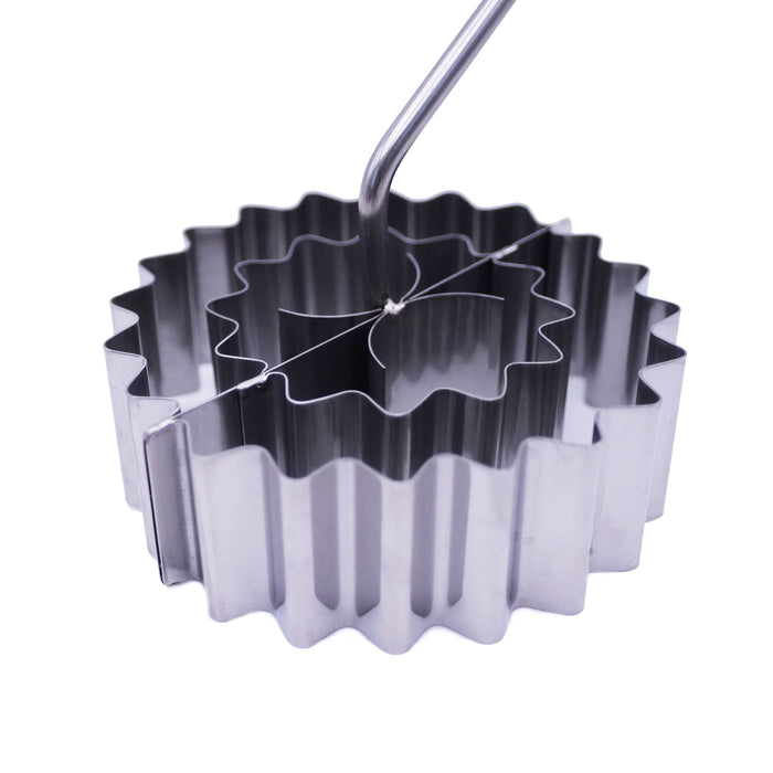 Weis Rose Cake Tin "Rosenkuechleform" - Stainless Steel - #14214