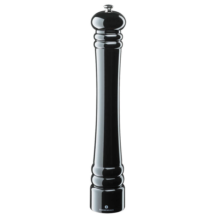 Zassenhaus Pepper / Salt Mill BERLIN, Black Glossy
