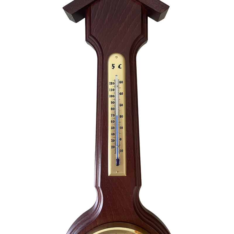 Fischer Sheraton Weather Station, Thermometer, Barometer & Hygrometer 555 mm / 21.9", 4673 US Version