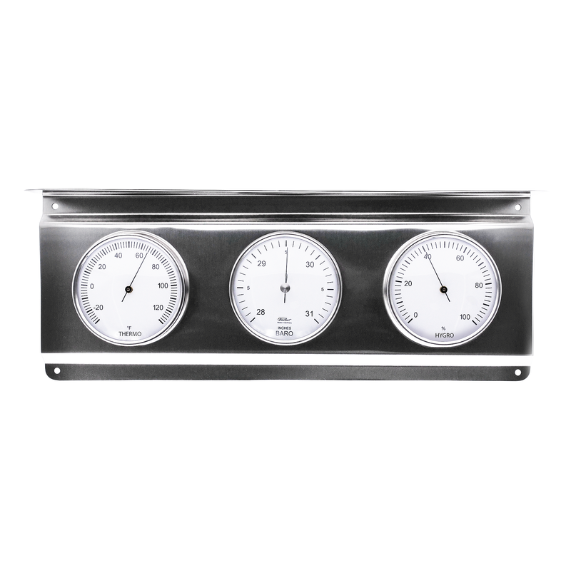 Fischer, Outdoor Weather Station, 390 x 145 mm, Ø 84mm - 827-01-US (US-Version / Inch, F°)