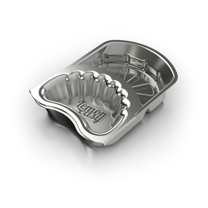 Lemoneasy Stainless Steel Lemon Slice Press - Compact Citrus Juicer, Dishwasher Safe, Made in Germany