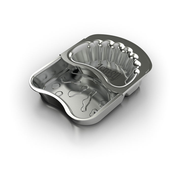 Lemoneasy Stainless Steel Lemon Slice Press - Compact Citrus Juicer, Dishwasher Safe, Made in Germany