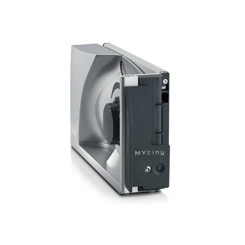 Graef MYtiny 折りたたみ式電動パン切り機 230 V - 国際プラグ - 米国非対応