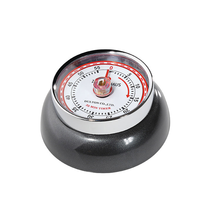 Metallic Timer Zassenhaus TIMER SPEED – Retro Kitchen Timer | Mechanical, 18 Colors ...