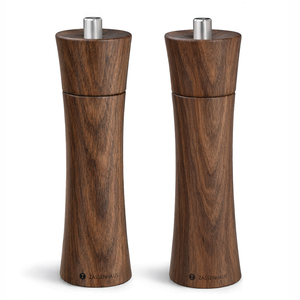 Zassenhaus Frankfurt Walnut Salt & Pepper Mills 14 / 18 cm Premium