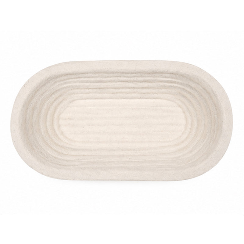 CRUST & CRAFT Wood Pulp Banneton for 750 g / 1.65 lb Bread - Long Oval Crease - No. 1.5.2