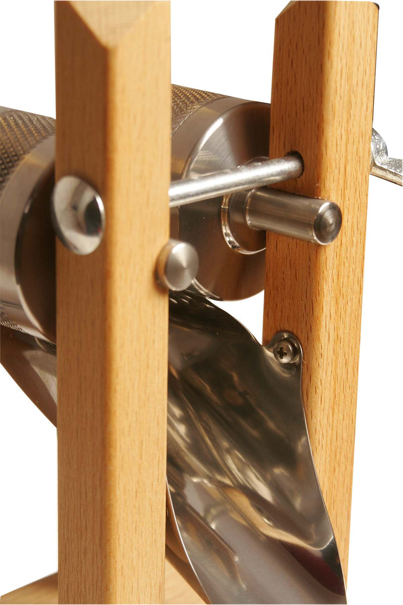 Eschenfelder Grain Flaker, Table Model, Aluminum Funnel