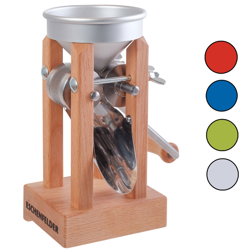 Eschenfelder Grain Flaker, Table Model, Aluminum Funnel