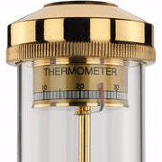 LUFFT Weather Pillar, Brass / Wood