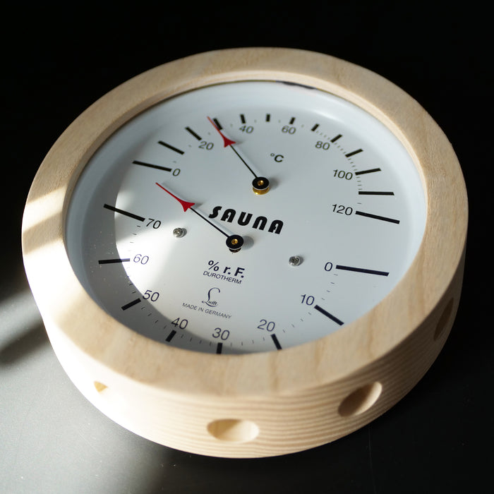 LUFFT Sauna Thermometer + Hygrometer 150 mm / 5.9" - 5076.00 (German, °C)