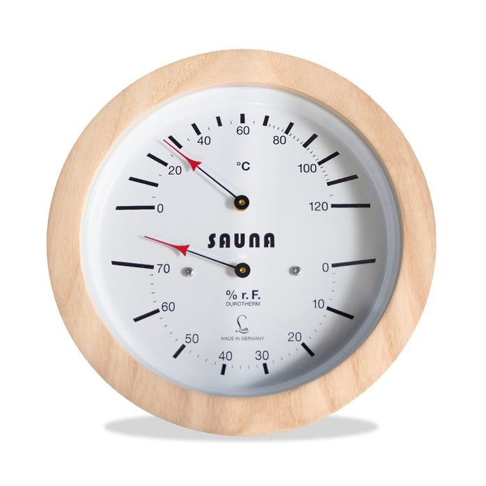 LUFFT Sauna Thermometer + Hygrometer 150 mm / 5.9" - 5076.00 (German, °C)