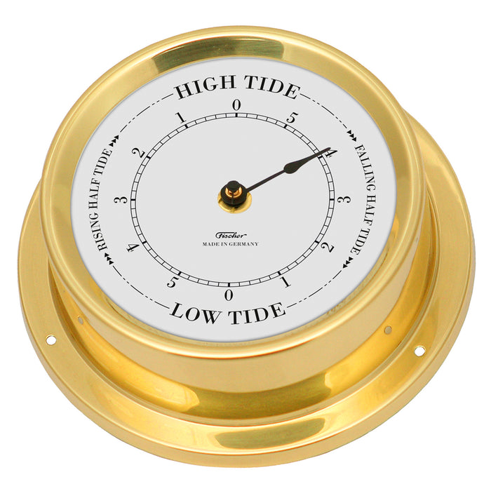 Fischer Tide Clock, Brass - 1508TD-45