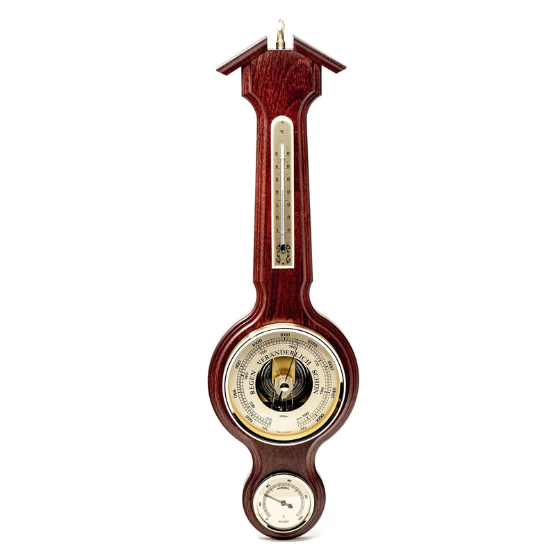 Fischer Sheraton Weather Station, Thermometer, Barometer & Hygrometer 555 x 165 mm (German /°C)