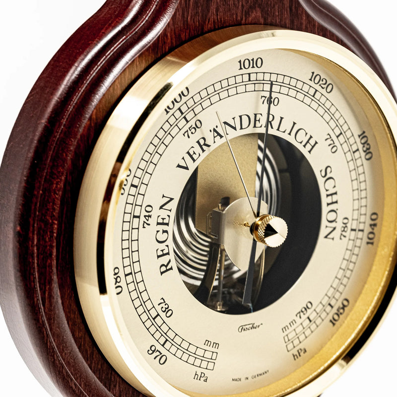 Fischer Sheraton Weather Station, Thermometer, Barometer & Hygrometer 555 x 165 mm (German /°C)