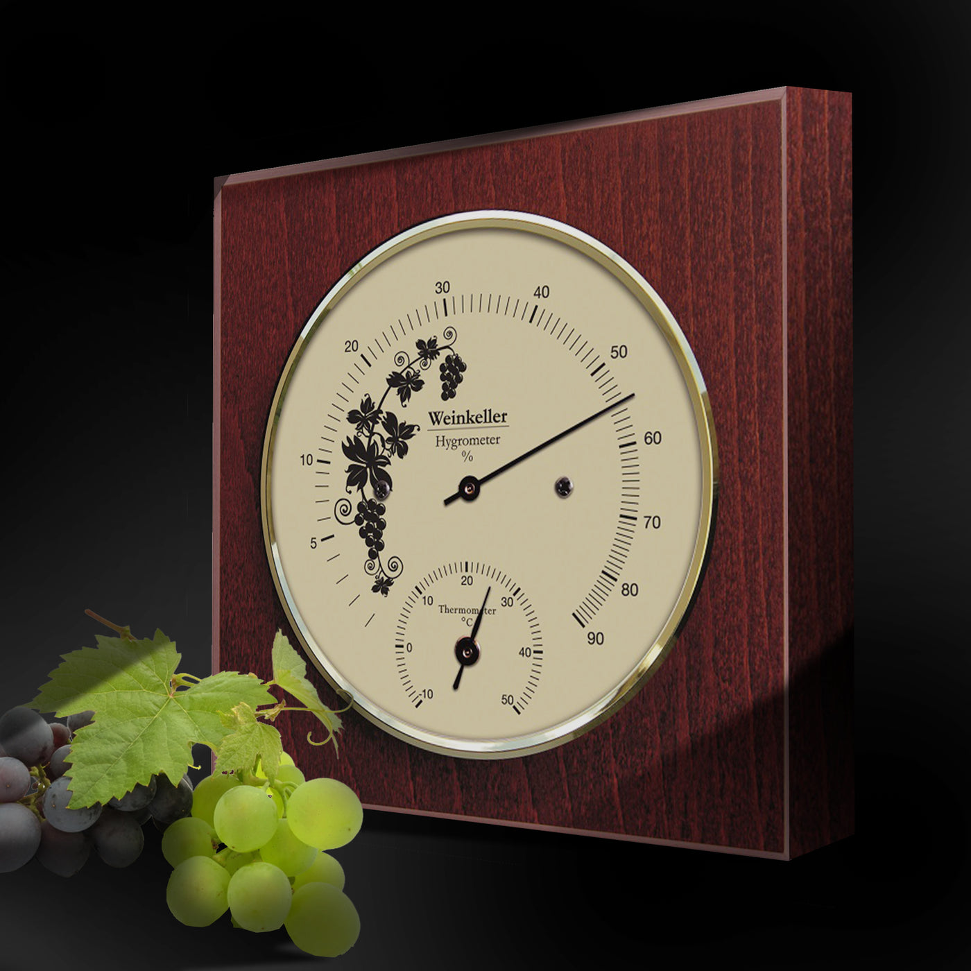 Fischer Wine Cellar Hygrometer & Thermometer 140 mm / 5.5" 1225HT22