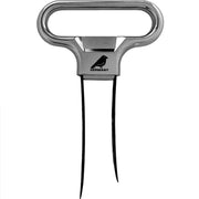 Goldspatz Bottle Opener and Corker OH-HA Chrome-plated