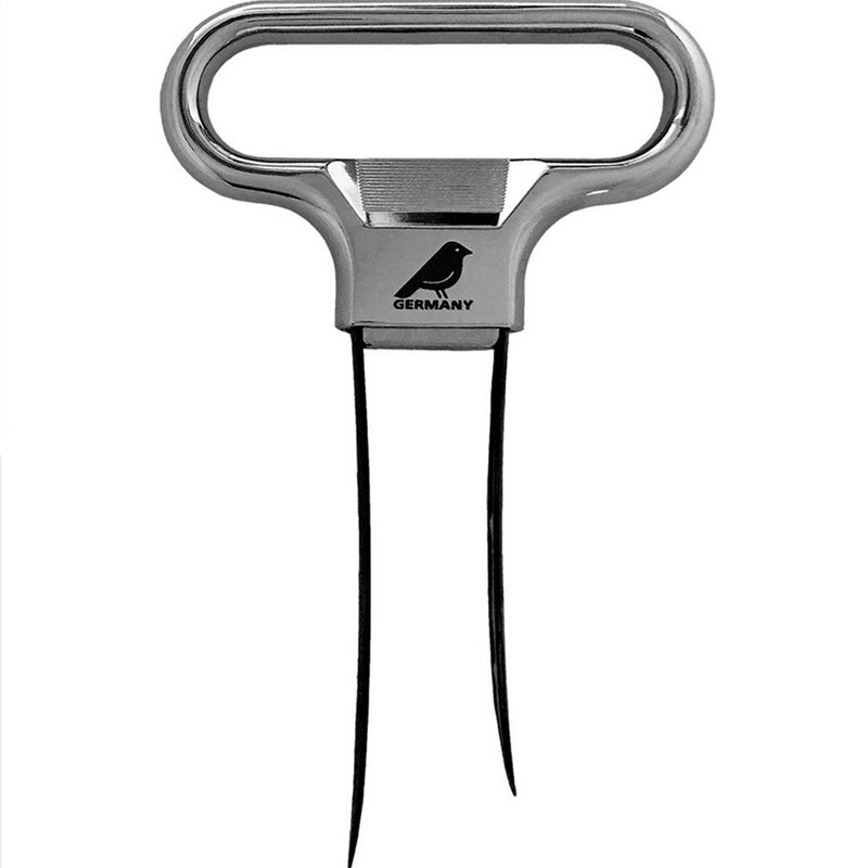 Goldspatz Bottle Opener and Corker OH-HA Chrome-plated