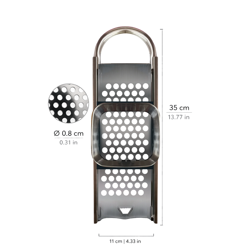 Goldspatz Spaetzle Maker, Stainless Steel, 35 cm / 13.7"