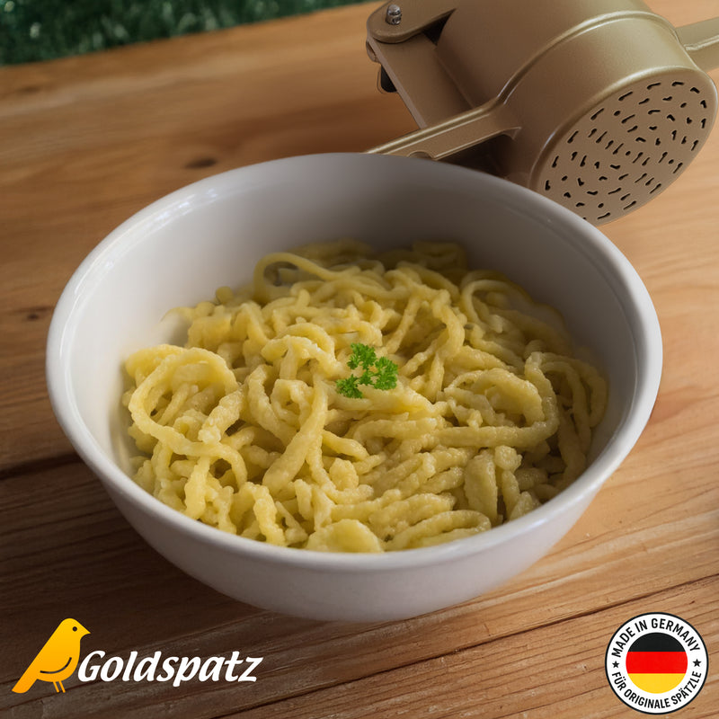 Goldspatz Spaetzle Press - Dishwasher safe