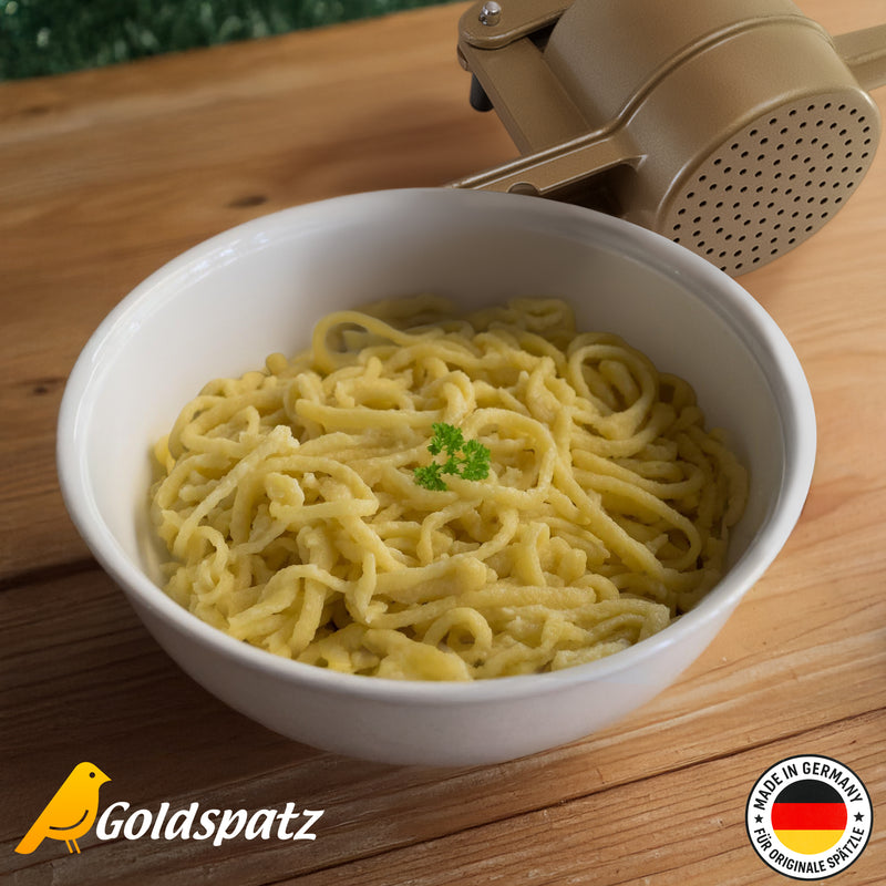 Goldspatz Spaetzle Press - Dishwasher safe