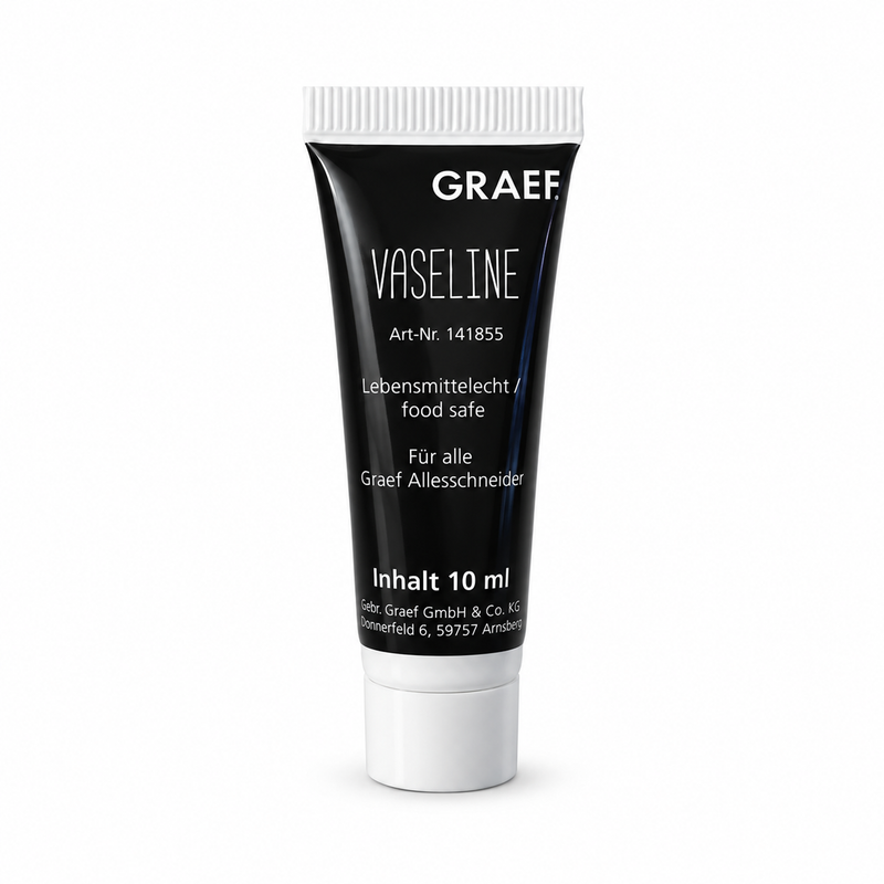 GRAEF MYtiny 170 mm / 6.69 in Smooth Slicer Blade + Food-Safe Vaseline 10 ml