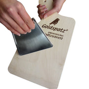 Goldspatz Ergonomic Spaetzle Board with Scraper
