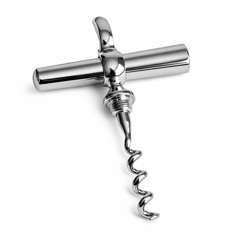 Mini Wine Opener with Bottle Opener, 4-1/2-Inch