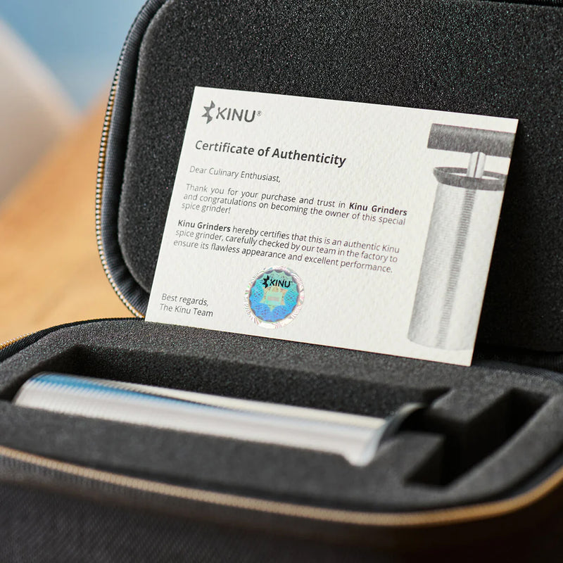 Kinu Saturn Premium Stainless Steel Spice Grinder – 46 mm Burr