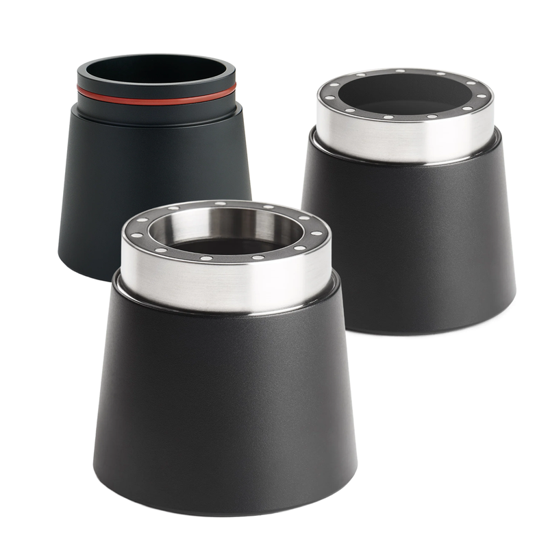 Kinu Catch Cup, Aluminium O-Ring, Aluminium Magnetic, or Stainless Steel Magnetic - Fits M47 Series