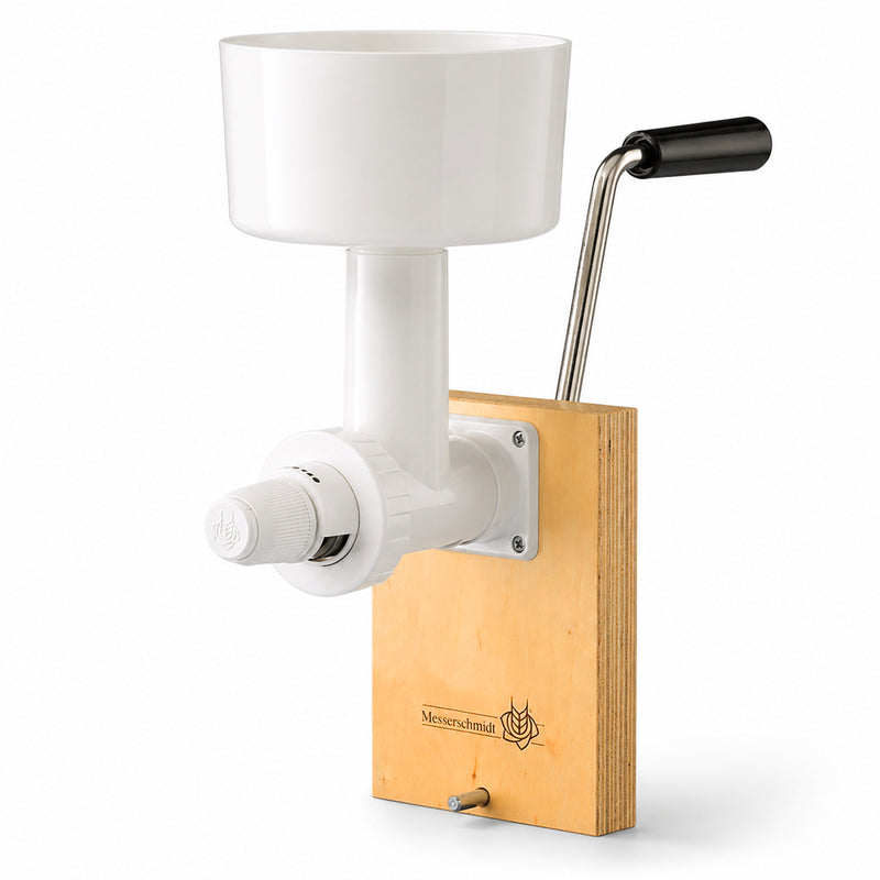 Messerschmidt Manual Grain Mill with Steel Grinder - Hand Drive Set