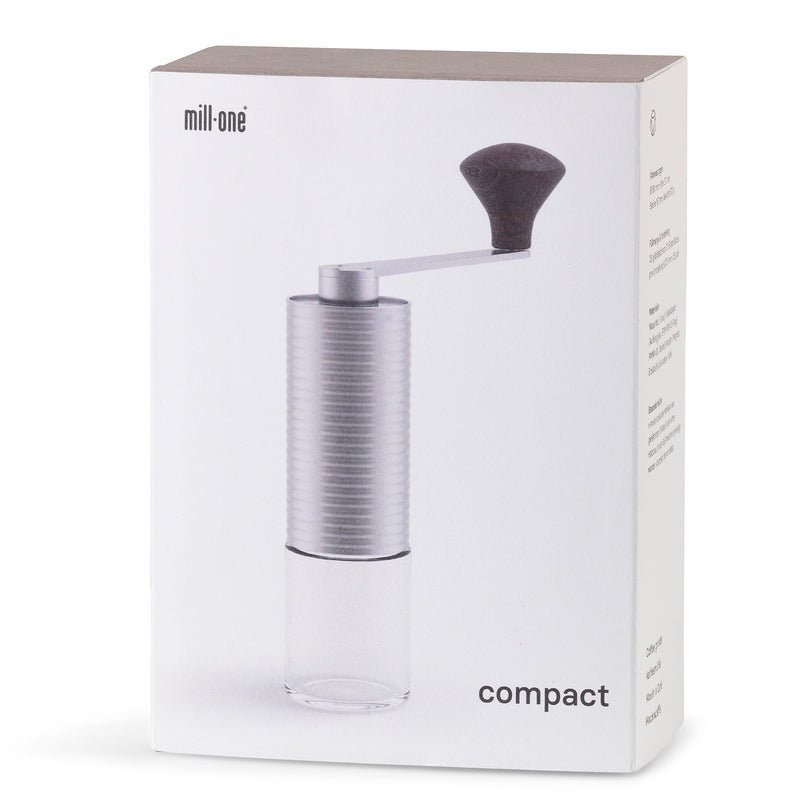 Mill.One Manual Coffee Grinder, Stainless Steel