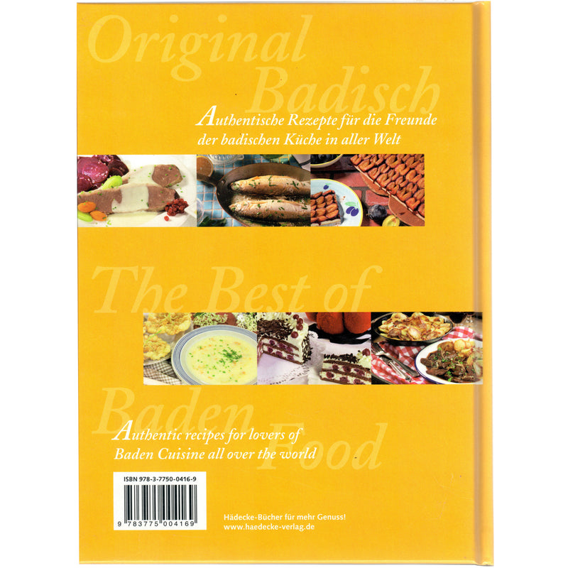 Original Badisch, Lo mejor de la cocina de Baden de Heidi Knoblich y Monika Graff - Alemán/Inglés